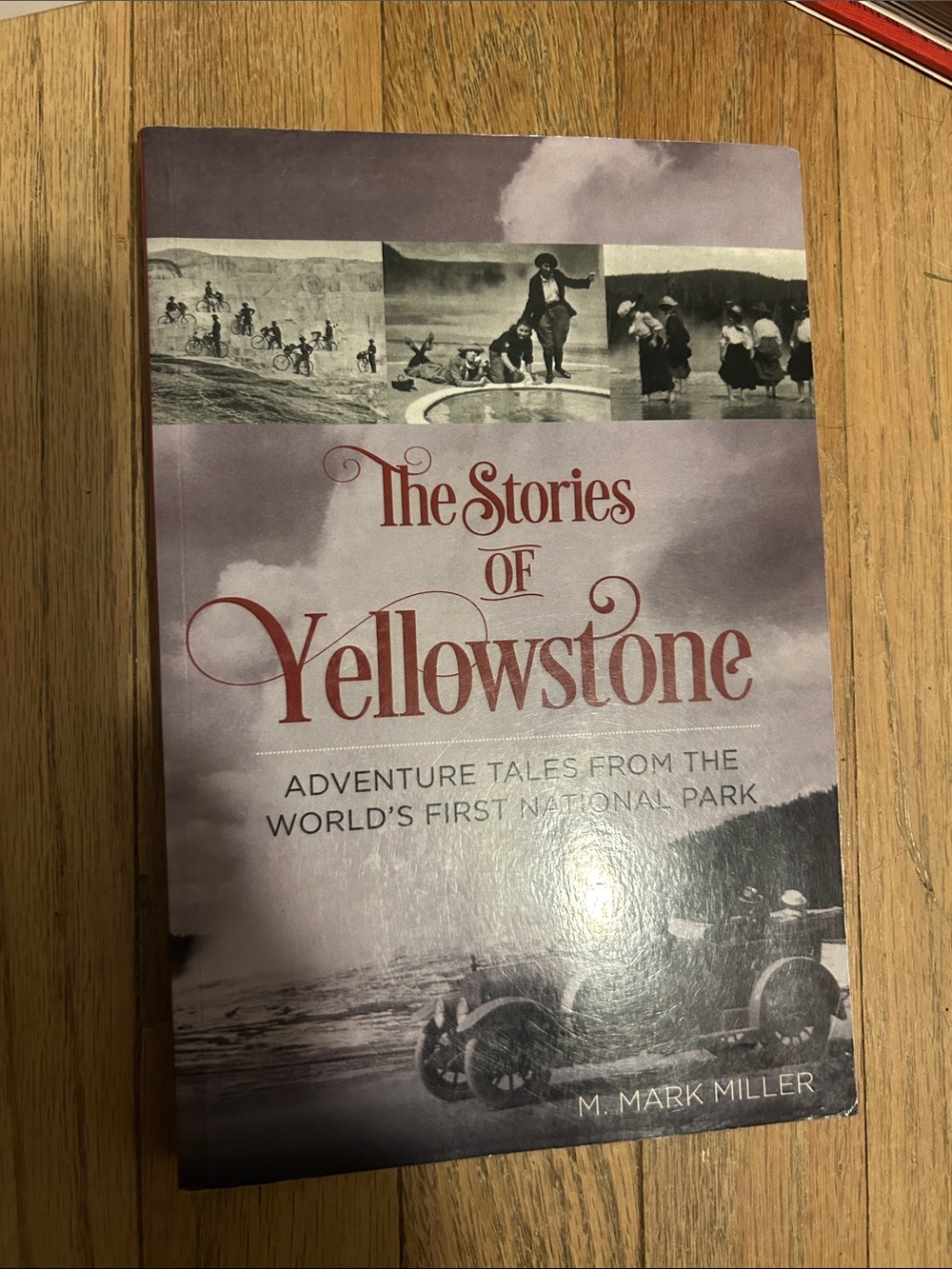 Yellowstone Stories Paperback Book - black and white Cover